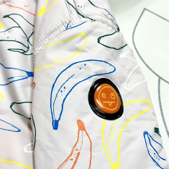 Indikidual Play Rainbow Banana Print Coat - Picture 6 of 7